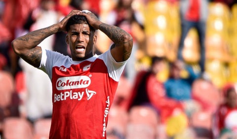 Harold Santiago Mosquera, delantero colombiano