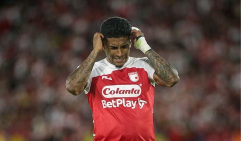 Harold Santiago Mosquera, delantero de Santa Fe