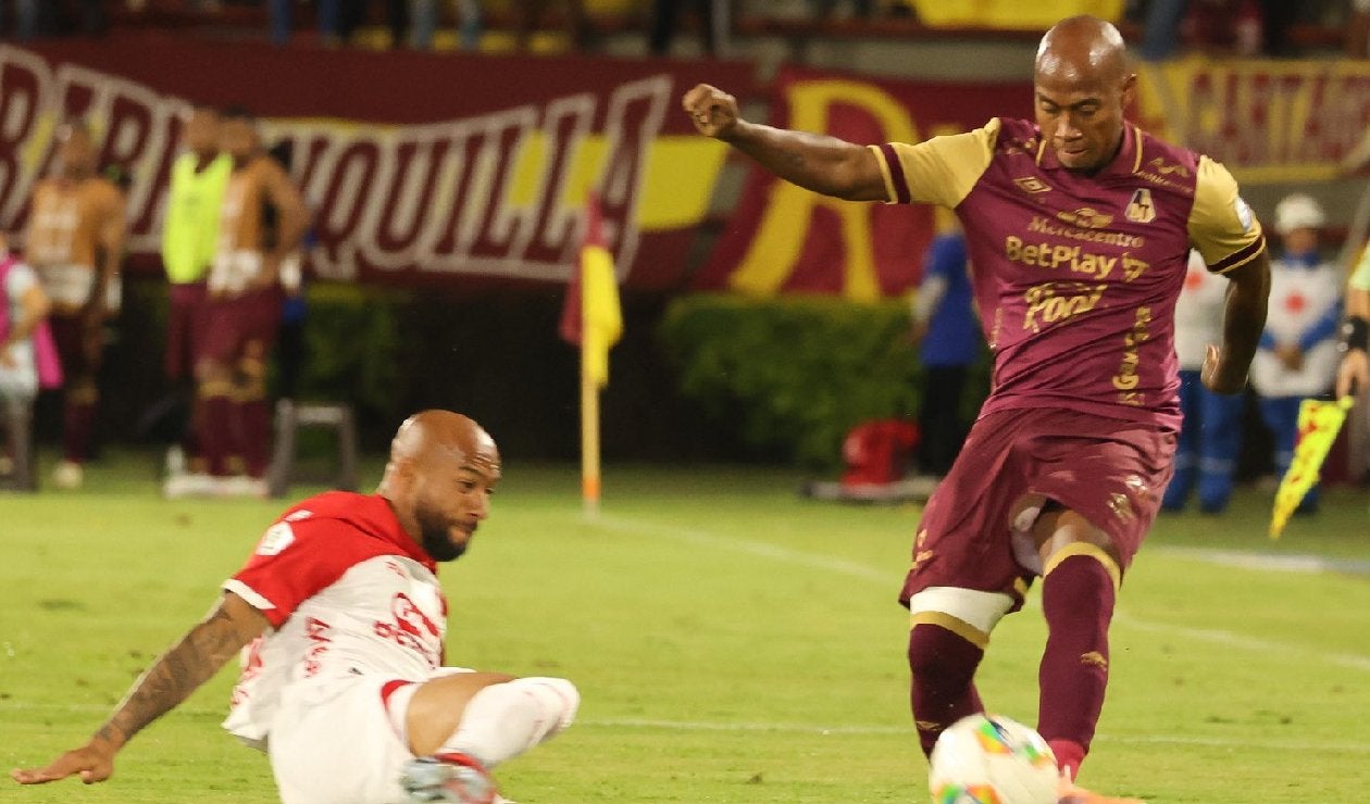 Tolima le ganó a Santa Fe en la Liga BetPlay