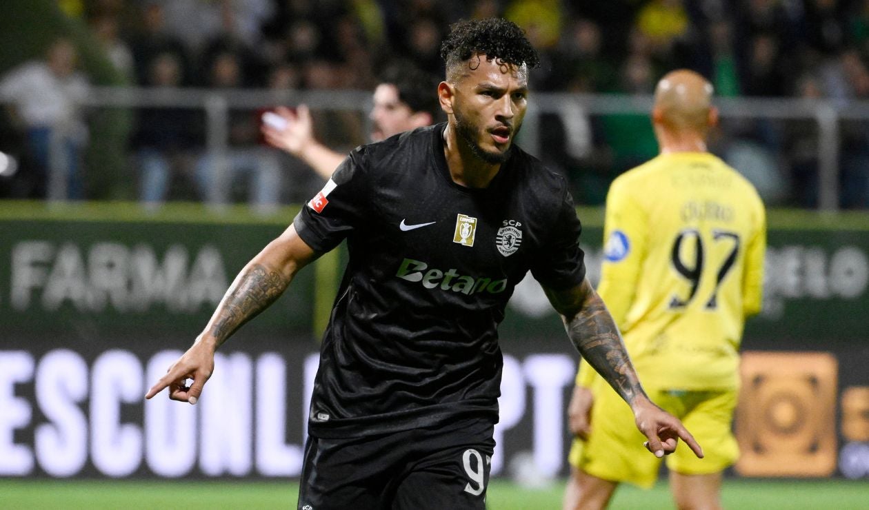 Luis Javier Suárez, delantero de Sporting CP