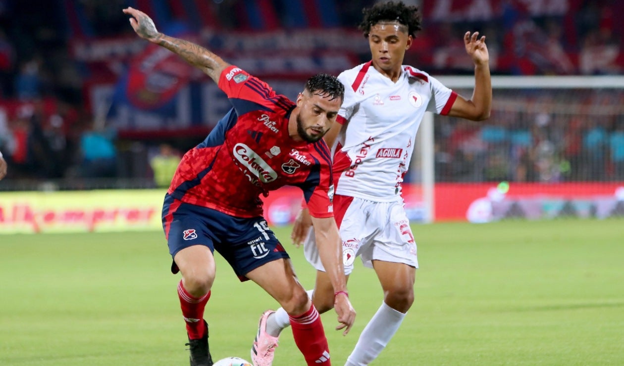 Independiente Medellín y América de Cali en duelo por cuadrangulares de Liga BetPlay 2025-II