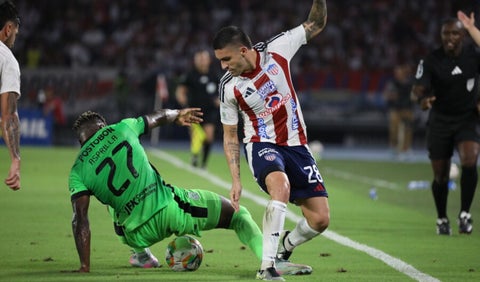 Junior y Atlético Nacional en duelo por cuadrangulares de Liga BetPlay 2025-II