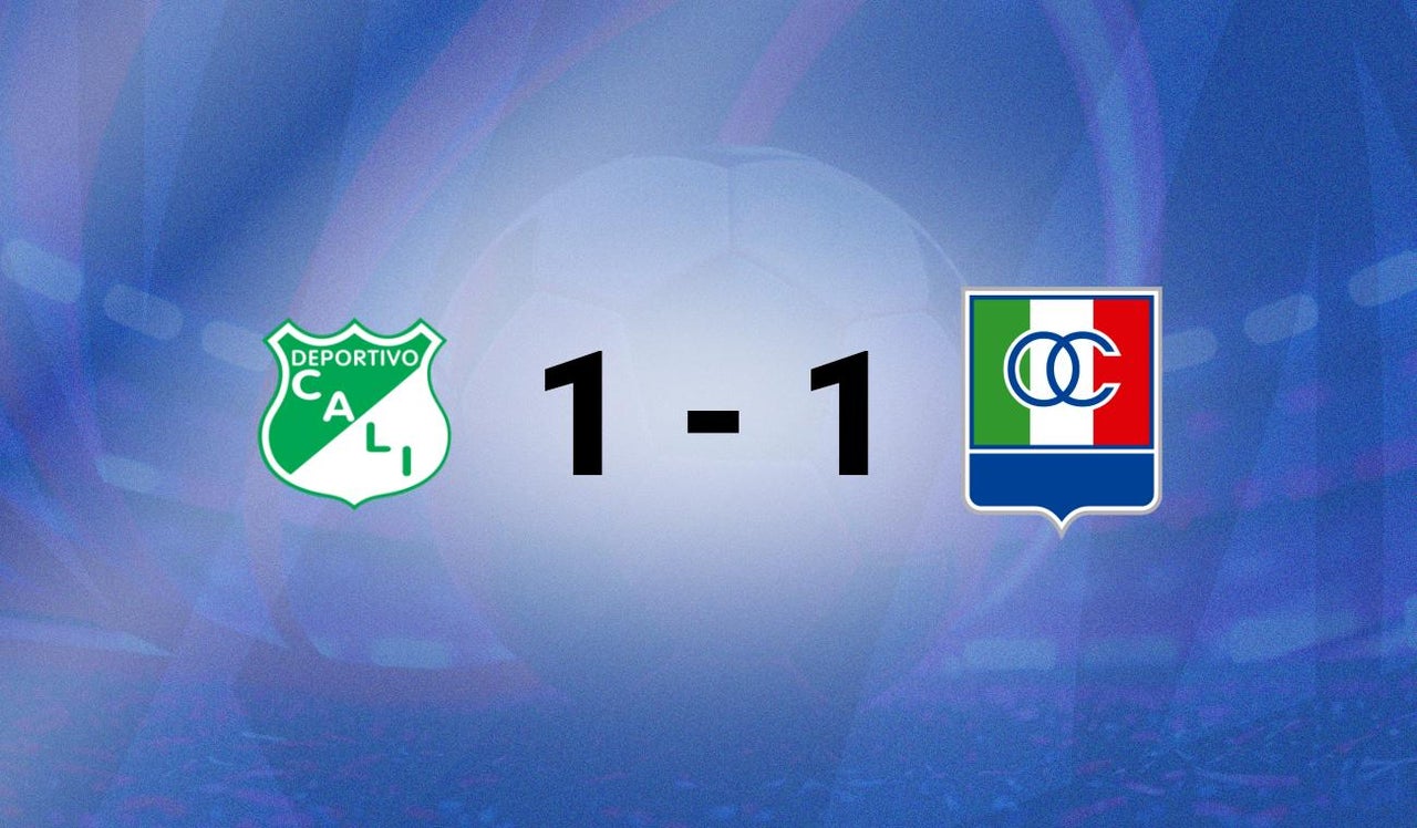 Empate dramático entre Deportivo Cali y Once Caldas en duelo de necesi