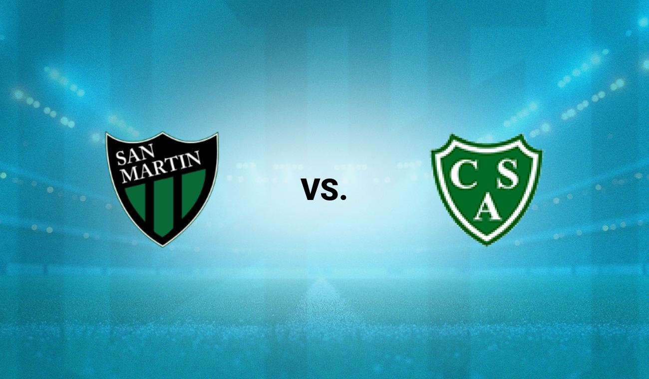 San Martín SJ vs Sarmiento