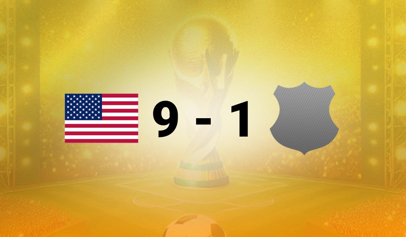 USA vs New Caledonia