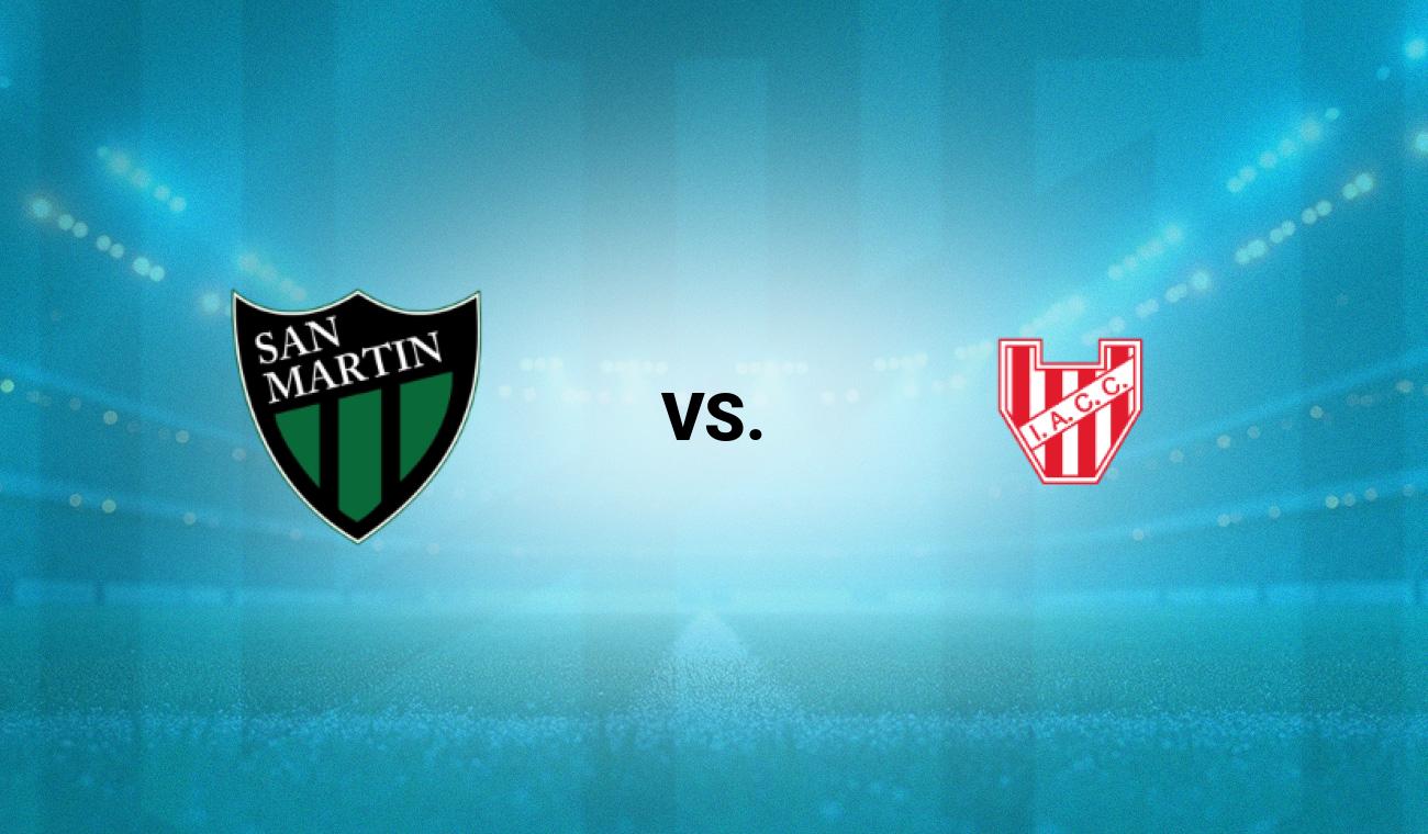 San Martín SJ vs Instituto
