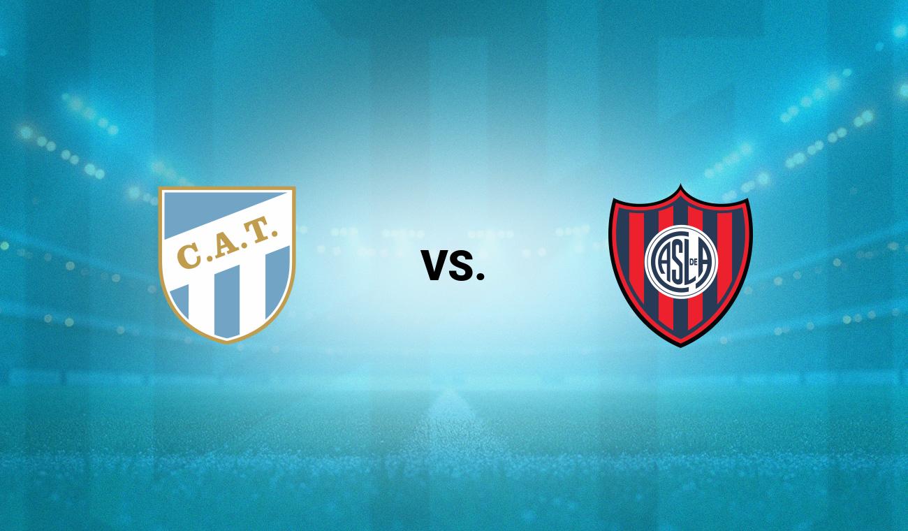 Atl. Tucumán vs San Lorenzo