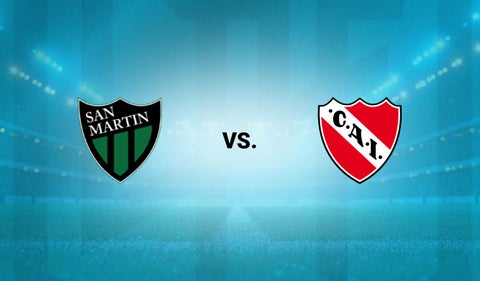 San Martín SJ vs Independiente