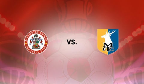 Accrington vs Mansfield Town