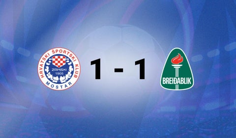 Zrinjski vs Breidablik