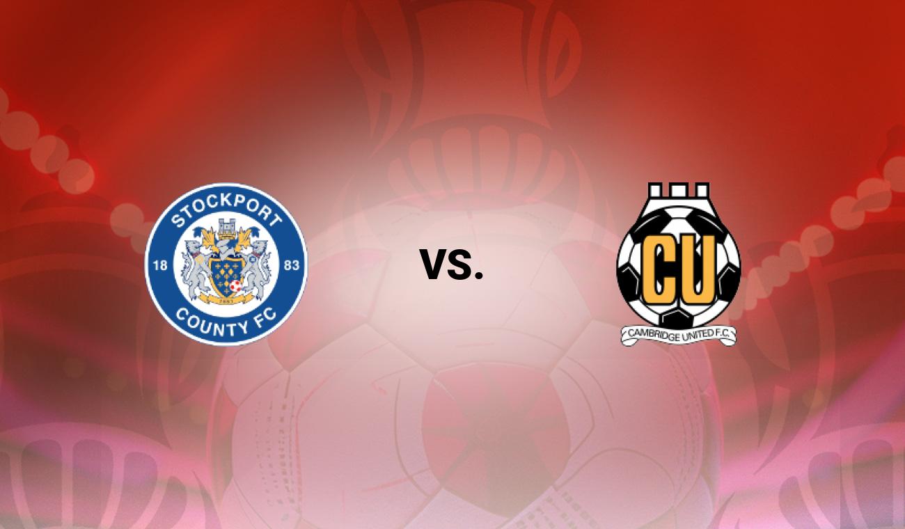 Stockport vs Cambridge Utd