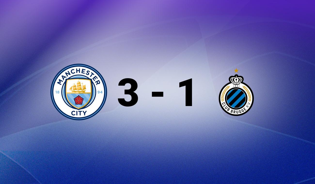 Man City vs Club Brugge
