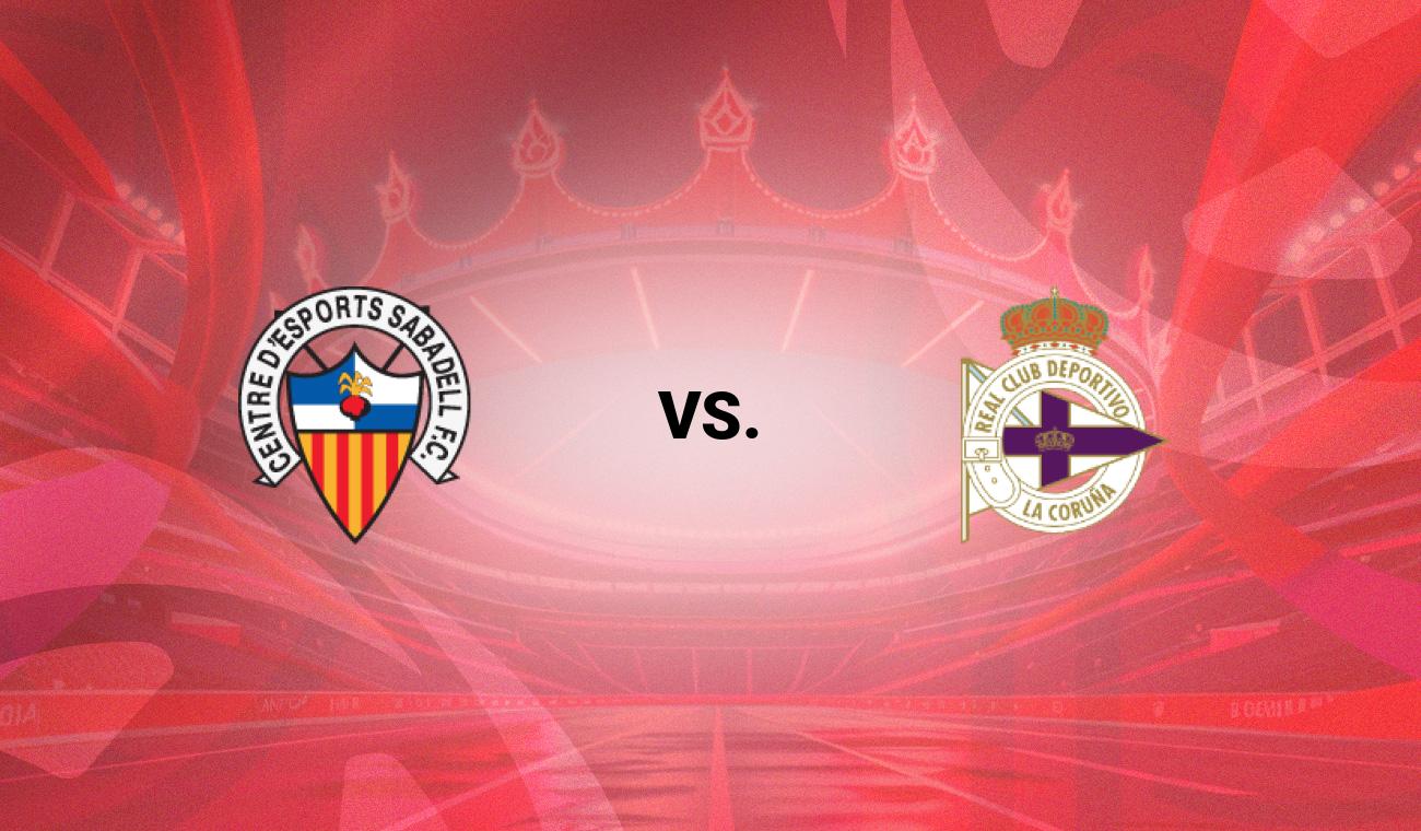 Sabadell vs Deportivo