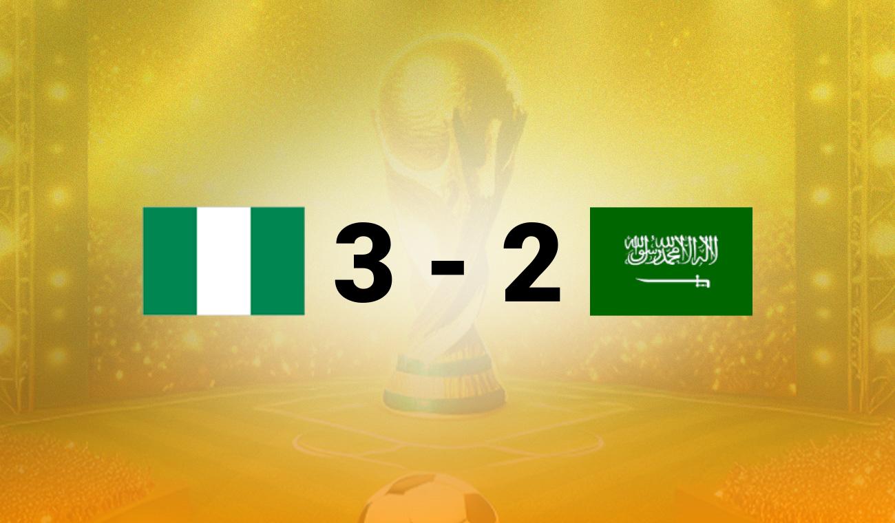Nigeria vs Saudi Arabia