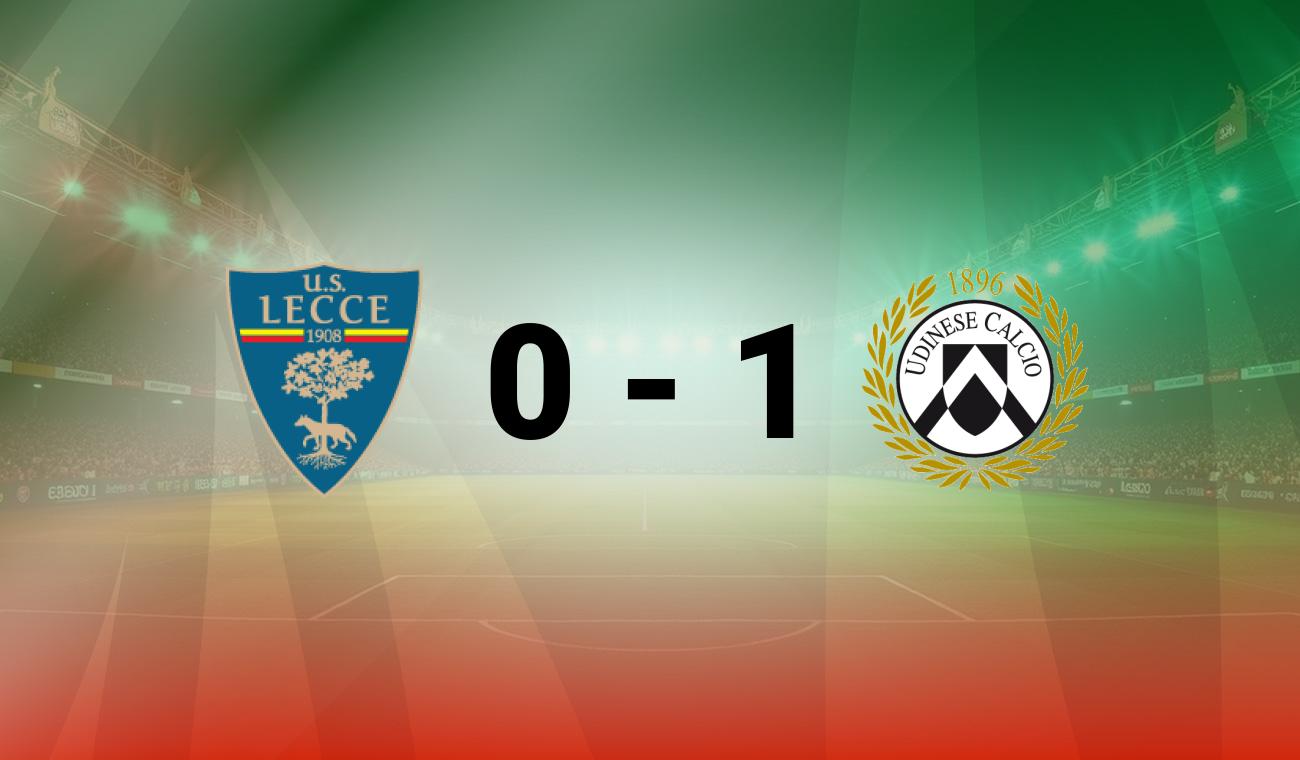 Lecce vs Udinese