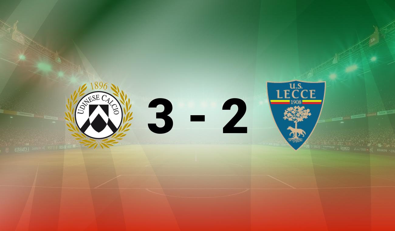 Udinese vs Lecce