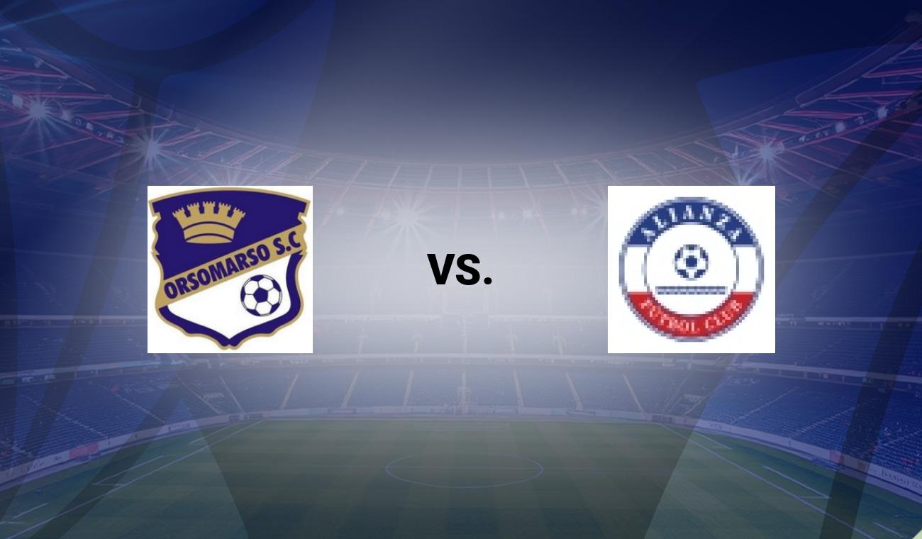 Orsomarso vs Alianza