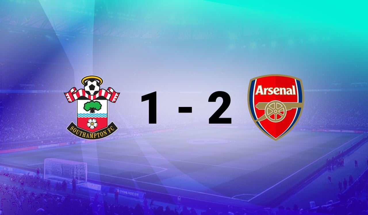 Arsenal remonta en el último suspiro ante un Southampton que se hunde