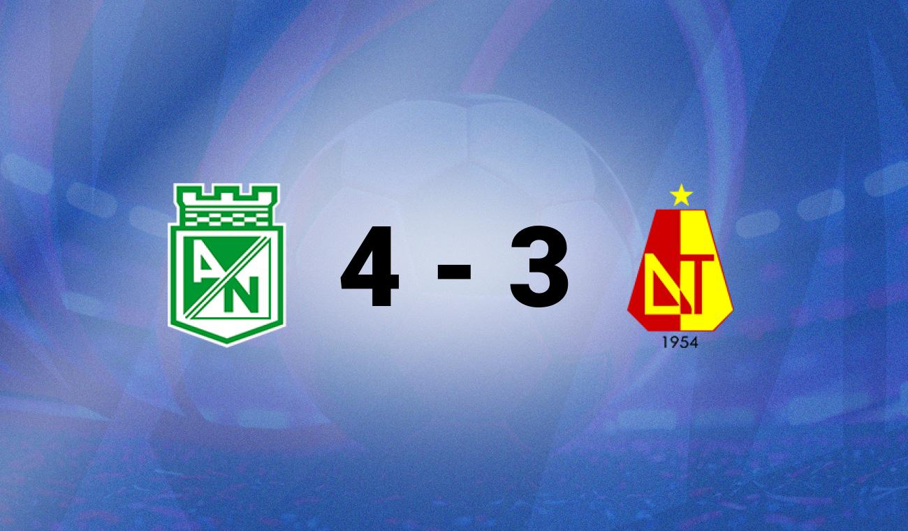 Atl. Nacional vs Tolima