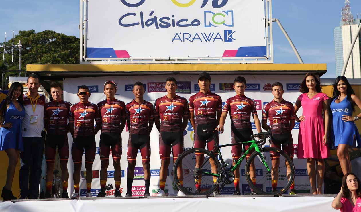 Presentación del equipo Tolima Es Pasión en el Clásico RCN 2018