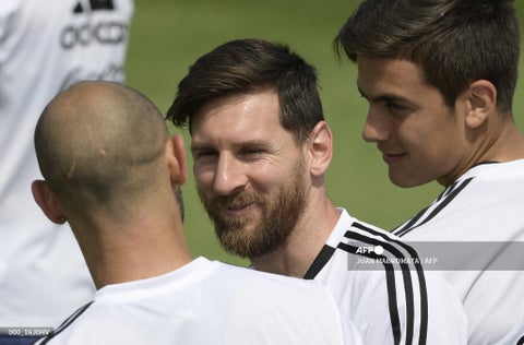 Lionel Messi y Mascherano