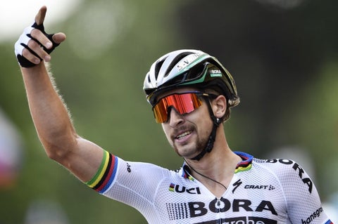 Corredor del Bora Peter Sagan en el Tour de Francia 2018