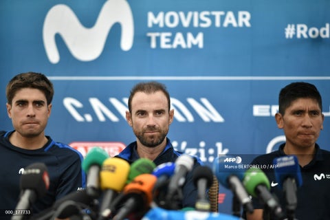 Nairo Quintana, Valverde, Landa