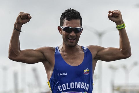 Eider Arevalo, representante colombiano en el mundial de atletismo