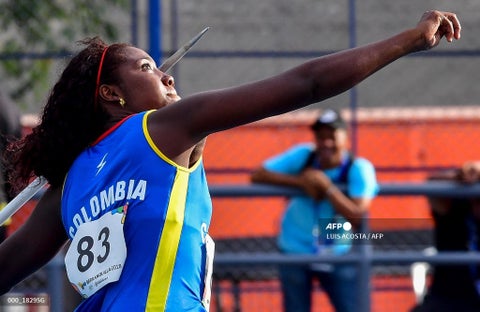 Maria Lucelly Murillo, atleta colombiana