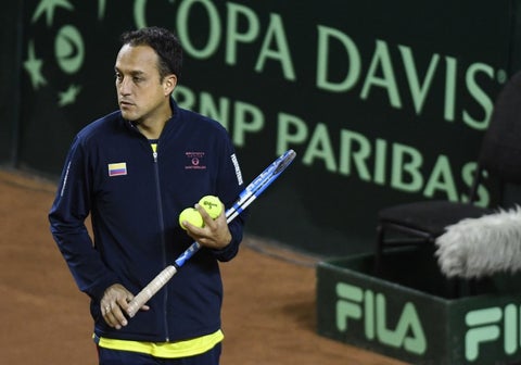 Pablo González, capitán Colombia Copa Davis