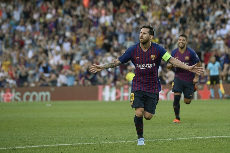 Leo Messi, jugador del Barcelona