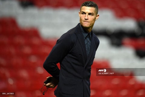 Cristiano Ronaldo en Manchester