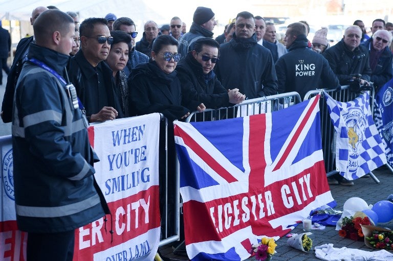 Homenaje al presidente del Leicester, Vichai Srivaddhanaprabha. Thumbnail