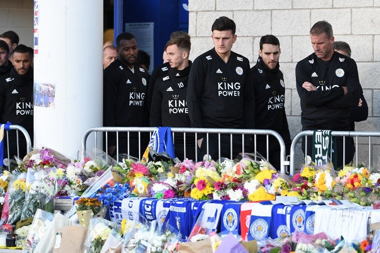 Homenaje al presidente del Leicester, Vichai Srivaddhanaprabha. Thumbnail