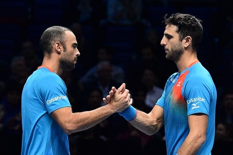 Juan Sebastián Cabal y Robert Farah, tenistas colombianos