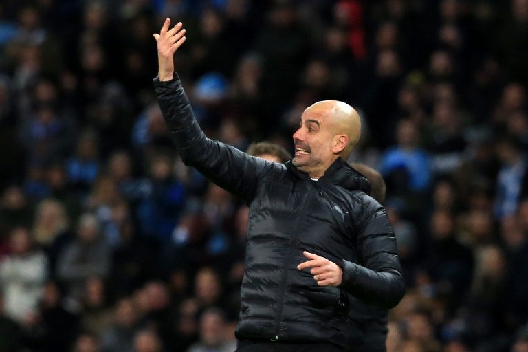 Pep Guardiola, técnico español en la Champions