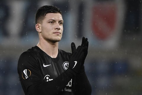 Luka Jovic, delantero serbio
