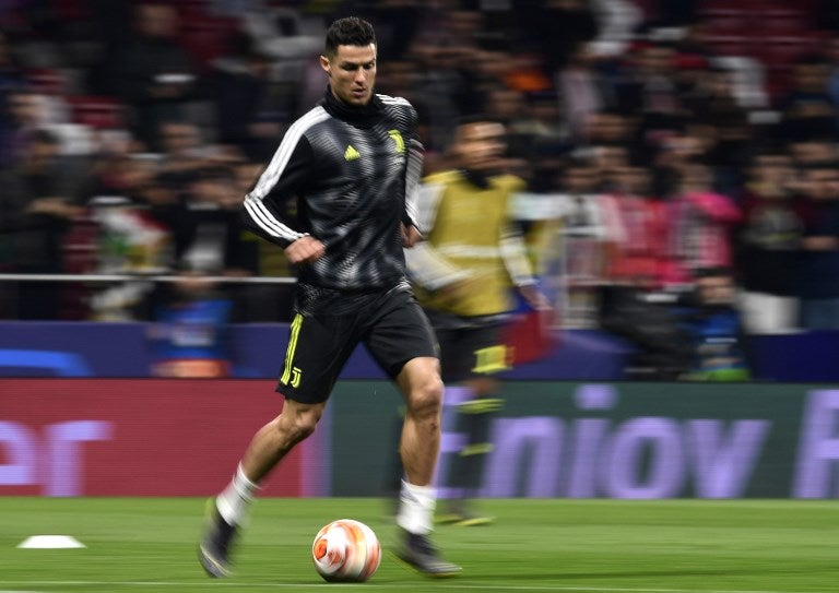 Cristiano Ronaldo, delantero portugués en la Champions