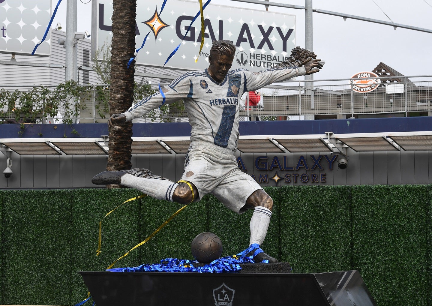 Estatua de David Beckham