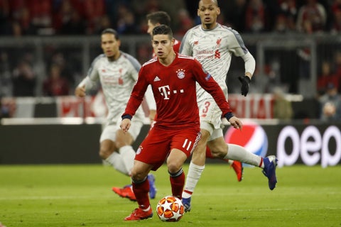 James Rodríguez, futbolista colombiano