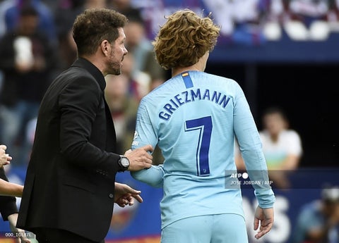 Simeone y Griezmann