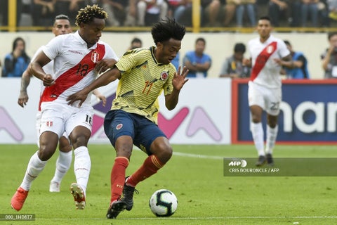 Colombia Perú Amistoso 2019