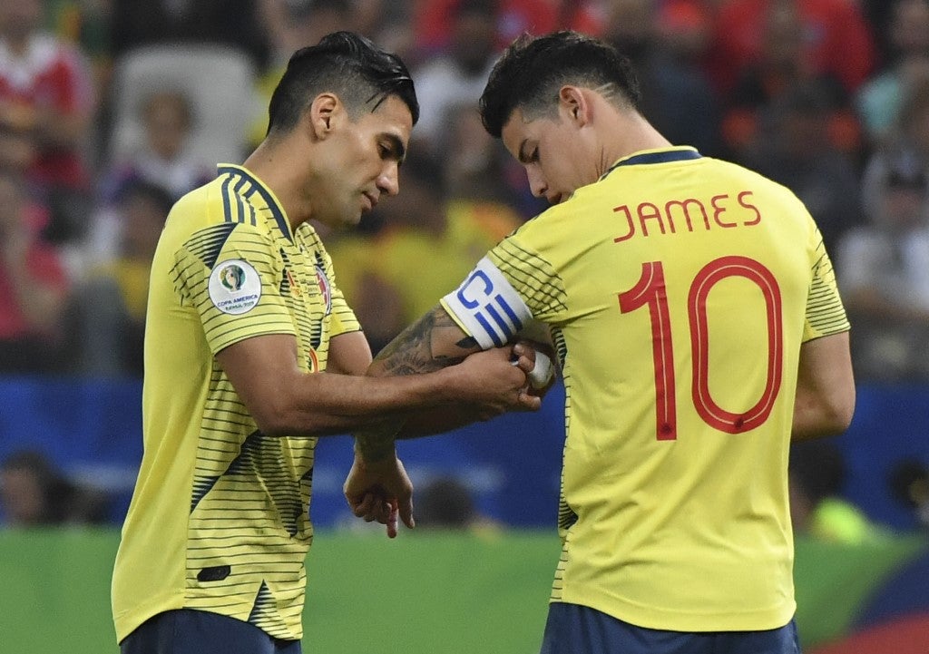 Falcao, James Rodríguez, Selección Colombia