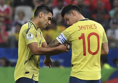 Falcao, James Rodríguez, Selección Colombia