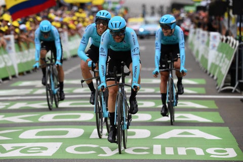 Astana Team, equipo kazajo de 'Superman' López