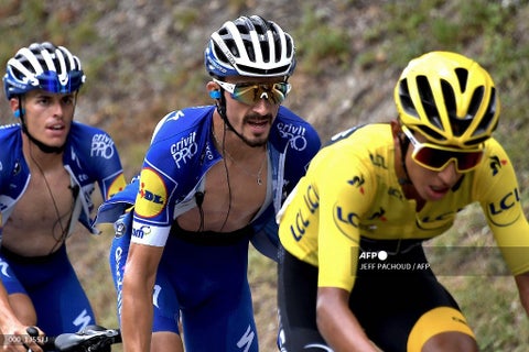 Egan Bernal y Alaphilippe - Tour de Francia 2019
