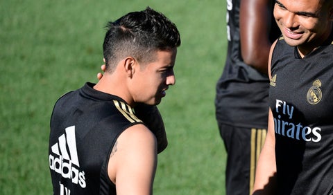 James Rodríguez, Real Madrid, liga española