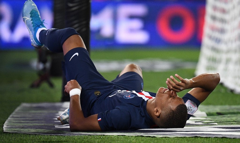 Mbappé lesionado