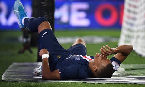 Mbappé lesionado
