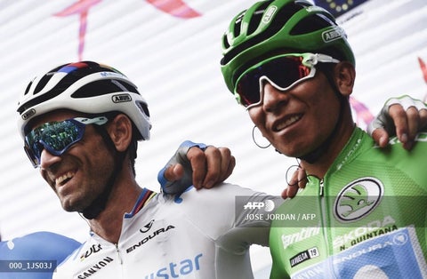 Alejandro Valverde y Nairo Quintana